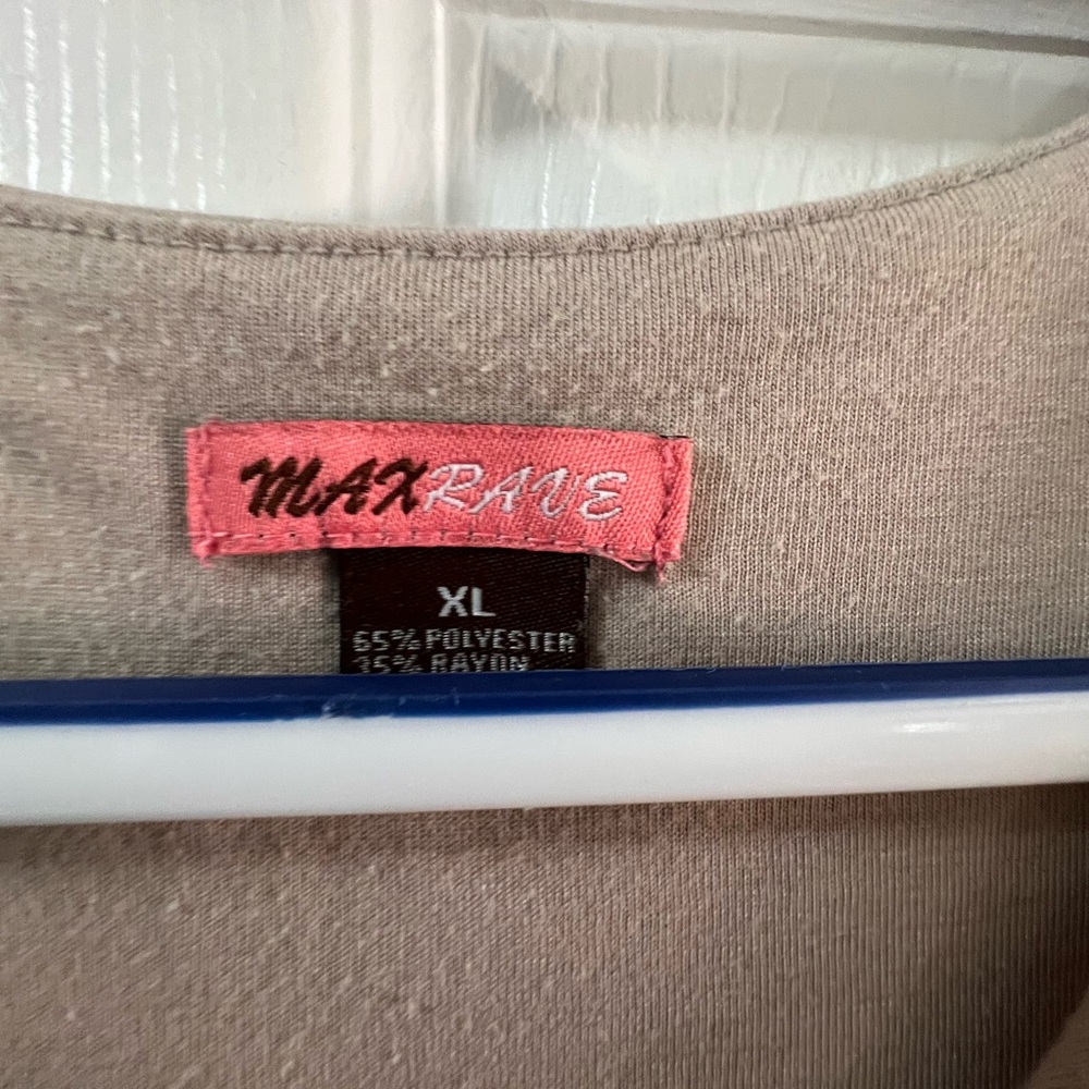 Max Rave Tan Swim Coverup - Picture 3 of 4